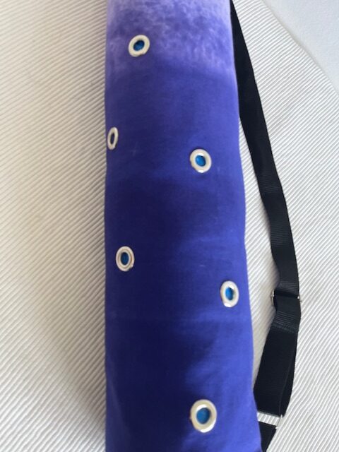 Joga torba od debelog pamuka plavi ombre