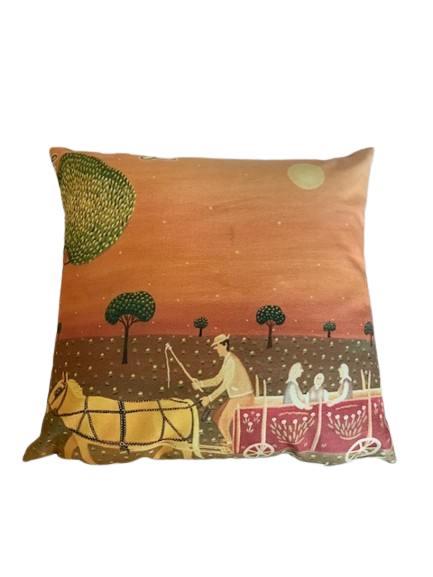 Jastuk za dekoraciju i meditaciju Seoska idila