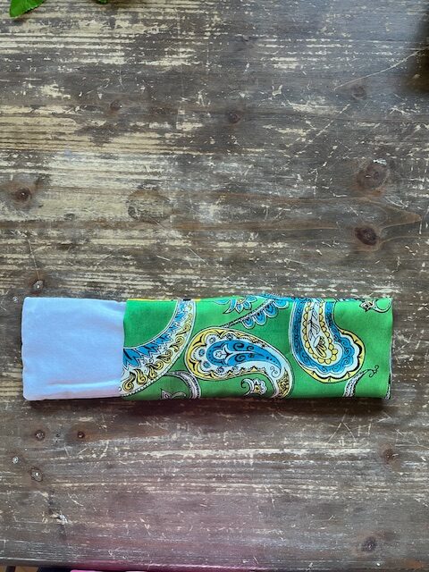 Lavanda jastučić za meditaciju Plavo zeleni kašmir