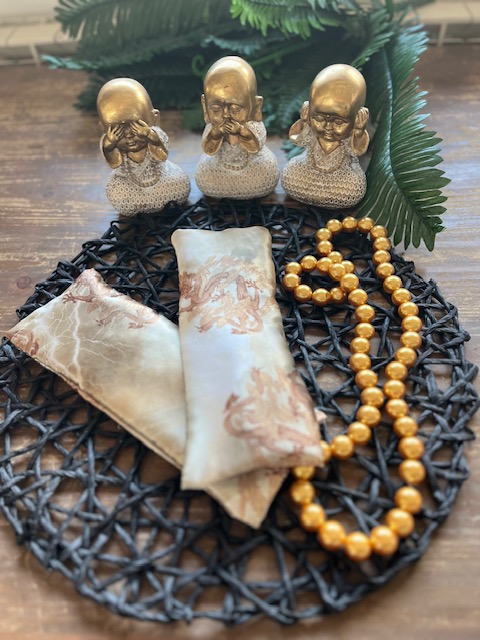 Lavanda relaks jastuče za meditaciju Golden Dragon