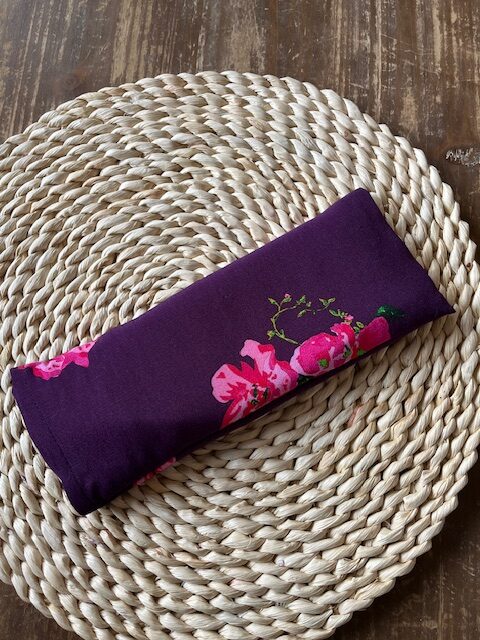 Jastuče za oči sa lavandom Roze ružice