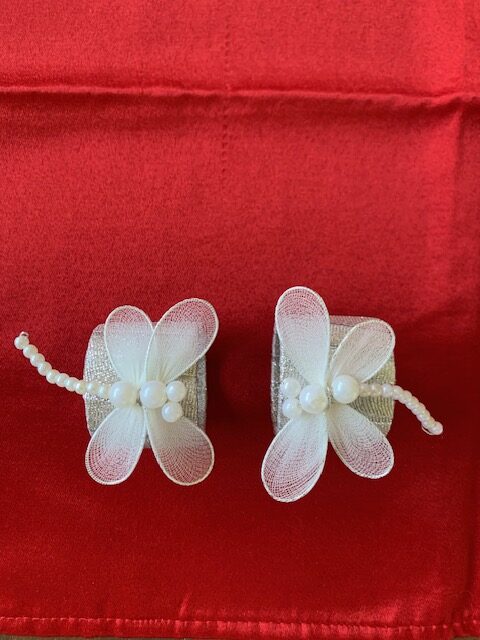 Dekorativni prsten za salvete Tisin cvet