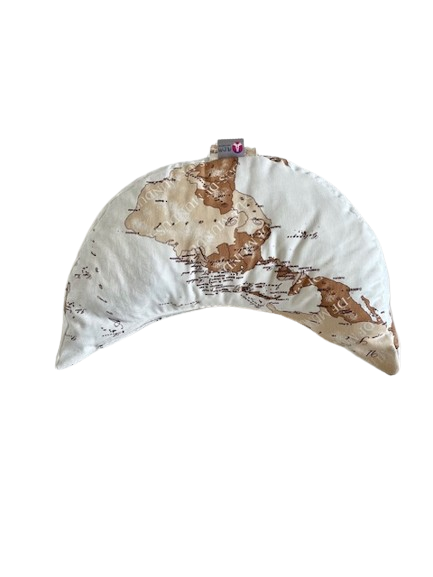 Polumesec joga jastuk za meditaciju Mapa