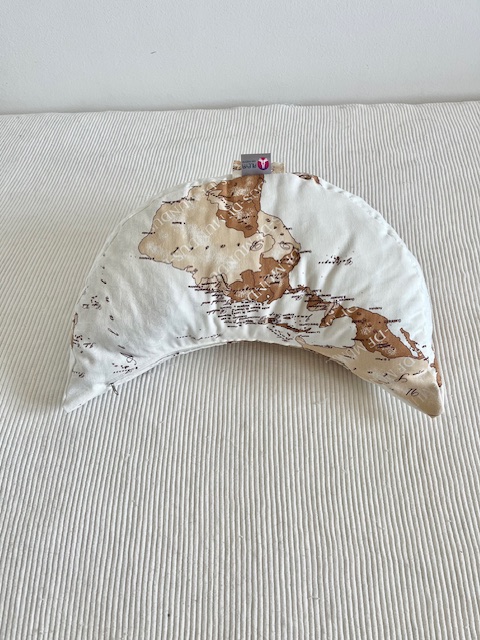 Polumesec joga jastuk za meditaciju Mapa