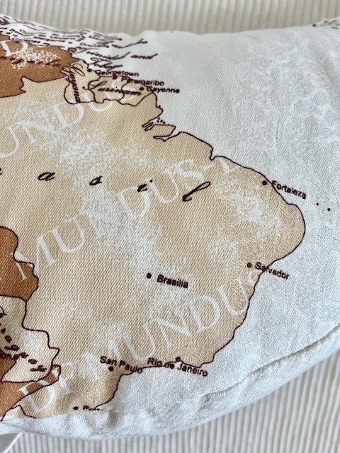 Polumesec joga jastuk za meditaciju Mapa