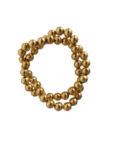 Prsten za salvete Upletene zlatne perle