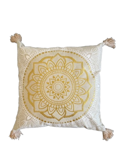 Jastuk za dekoraciju i meditaciju Vezena mandala