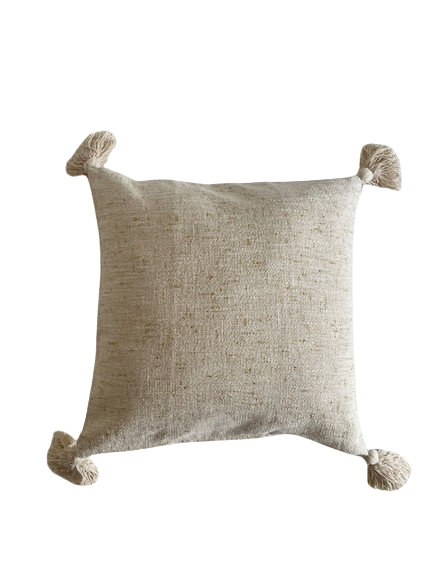 Dekorativni jastuk Bež sa zlatnim nitima