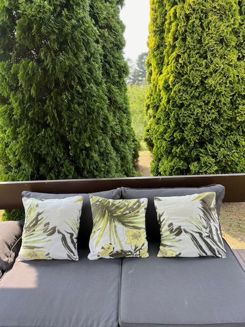 Dekorativni jastučići od pamuka tropske palme