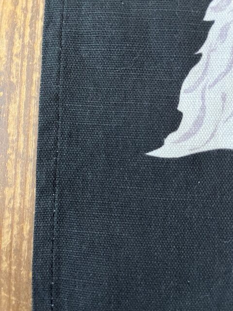 Crni pamučni raner patuljci i pahulje