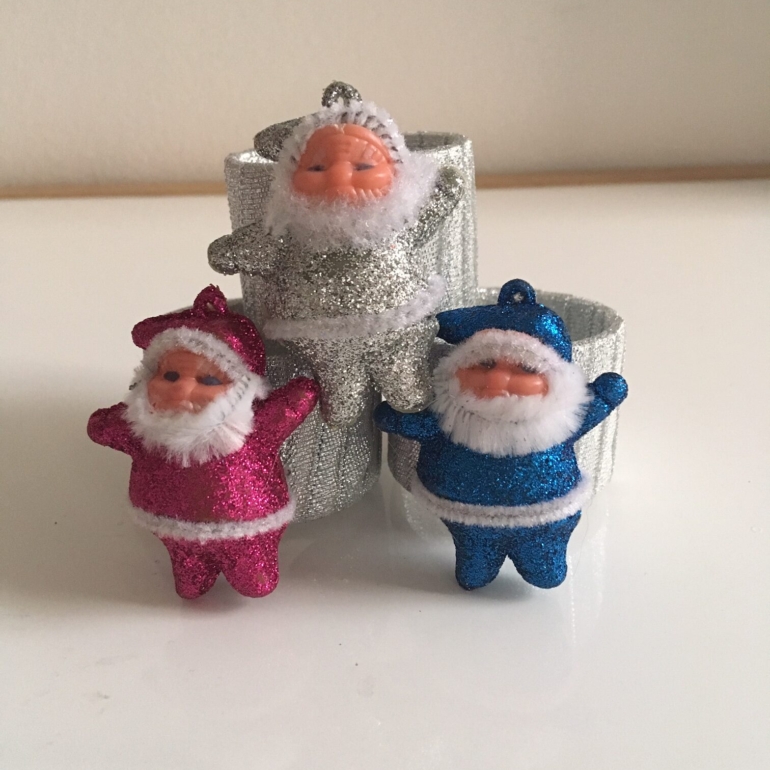 Prstenovi za salvete Glam Deda Mraz