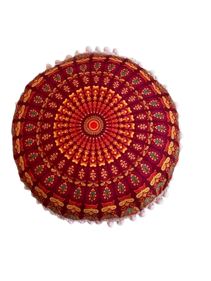 Joga jastuk za meditaciju Vatrena mandala