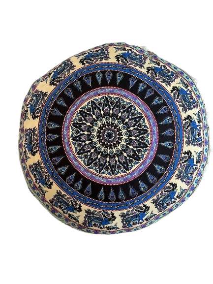 Jastuk za meditaciju i dekoraciju Plavi jeleni