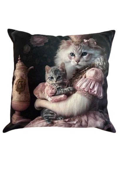 Dekorativni jastuk Viktorijanska plemkinja sa bebom